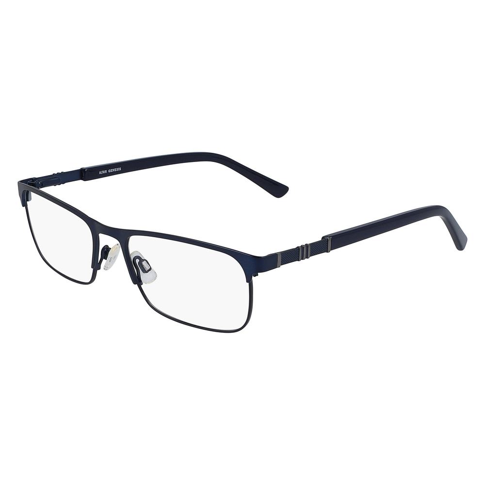 Genesis G4048 Eyeglasses 400 Navy 55mm